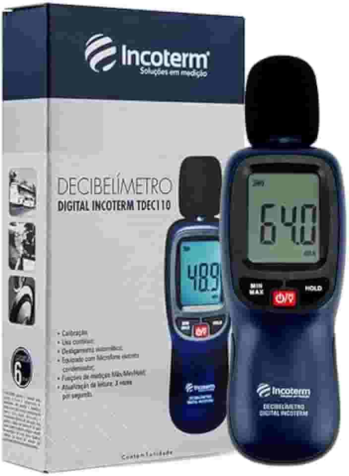 INCOTERM DECIBELIMETRO DIGITAL INCOTERM TDEC 110