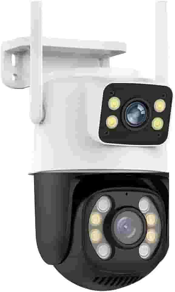 Câmera de Segurança Dupla Wi-fi Smart Angulo Duplo A28B 3mp Icsee