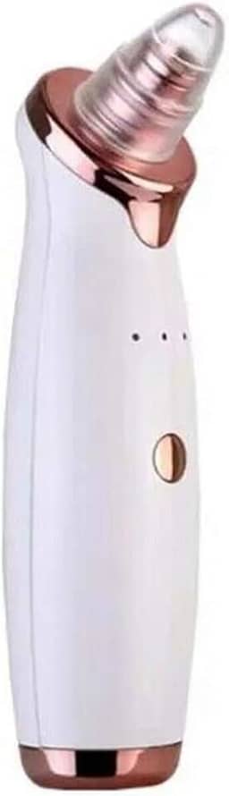 Removedor de Cravo Elétrico Poro de Sucção a Vácuo Diamante Dermoabrasão Limpador de Rosto (Branco)