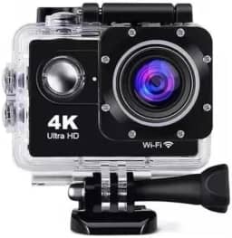 Camera Filmadora Wifi 4k Ultra Hd 16 mp A Prova D agua Acessorios Foto Video (RC439)