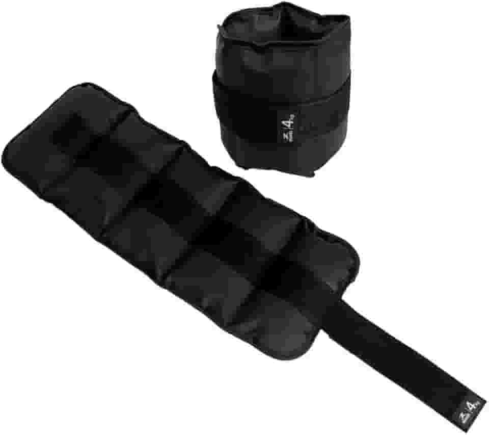 Caneleira de Peso 4kg Muvin – Tornozeleira – Ajustável – Academia – Treino – Exercício – Fitness – Musculação – Fortalecimento e Tonificação dos Membros Inferiores – Resistente - Par