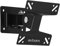 Suporte Articulado de Parede para TV e Monitor 14' a 32' – Ajuste de Ângulo, Resistente até 15Kg, Padrão VESA 70x70 a 100x100