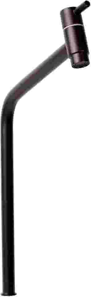 TKLA Torneira para Banheiro Link Bica Alta 45 Acabamento Preto Fosco Luxo Metal Inox Lavabo Lavatorio Fria