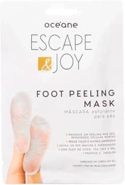 Océane Máscara Esfoliante para Pés com Óleo de Coco - Foot Peeling Mask 1 Par