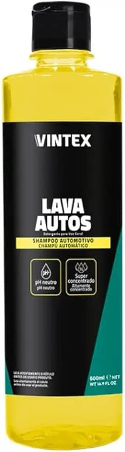 Shampoo Automotivo para Lavar Carros Vintex Lava Autos 500ml