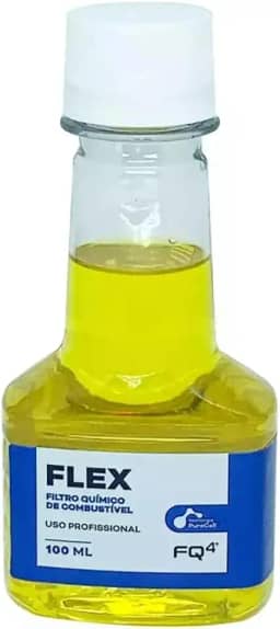 Flex Aditivo Otimizador de Combustível para Carros, Gasolina e Etanol, 100ml
