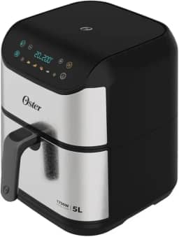 Fritadeira Sem Óleo Air Fryer Digital Inox OFRT930 5L 220V com Painel Touch Revestimento Antiaderente Potência de 1700W Com ela Você Pode Preparar Alimentos Fritos, Assados e Grelhados Sem Usar Óleo