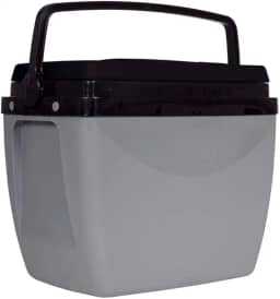 Mor - Caixa Térmica 18 Litros Cinza com Preto