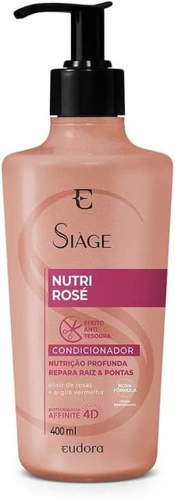 EUDORA SIÀGE CONDICIONADOR NUTRI ROSÈ 400ML