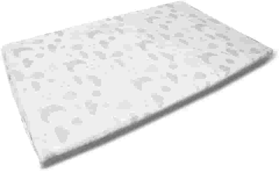 Cosco Kids, Colchonete para Berço, TAM 2 (95x61x4), Branco Estampado