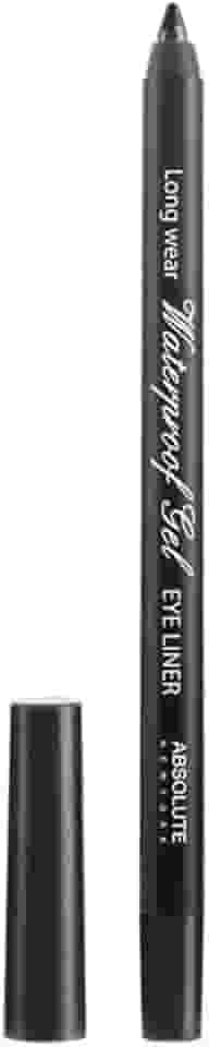 Delineador de olhos em gel à prova d'água Absolute New York (preto cintilante (NFB79))