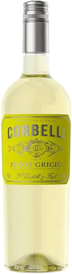 Vinho Italiano Branco Corbelli - Uva Pinot Grigio - Região Sicília - 750 ml