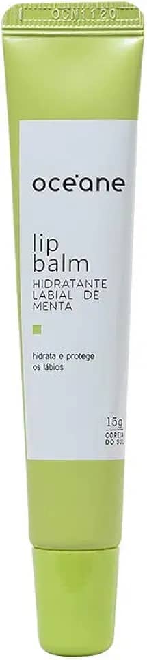 Océane Hidratante Labial, Lip Balm, Menta, Océane
