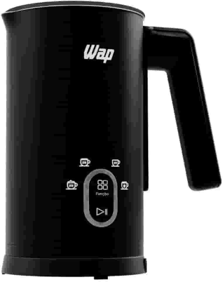 WAP Espumador de Leite Elétrico WE300 4 em 1, 300ml com Base Aquecida Giratória 360° e Desligamento Automático 450W 220V