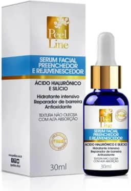 Serum Preenchedor rejuvenescedor microagulhamento Acido Hialuronico Peel Line