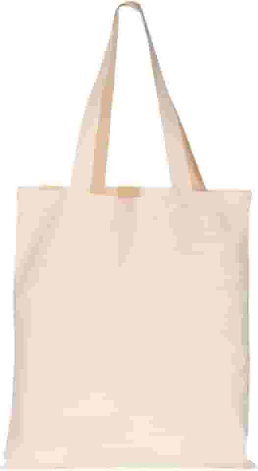 Sacola de Algodão Cru Bolsa Ecológica Eco bag 32x38cm Bege