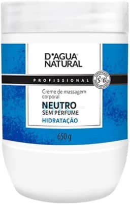 D'AGUA NATURAL Creme De Massagem Neutro D'Agua Natural 650 G