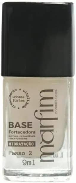 Base Fortalecedora Marfim para Unhas Fracas – Tratamento para Unhas Fracas e Quebradiças - Leve 1 Unidade Ou Monte Seu Kit (1 Unidade)