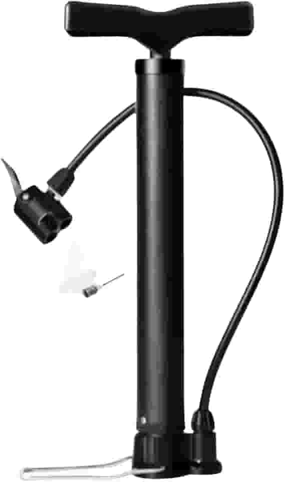 Bomba de Ar para Encher Pneu Bola Colchão Inflável Bicicleta Moto Balão Piscina Manual 3 Tipos de Bico