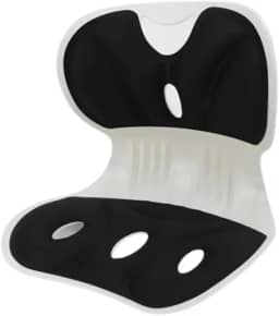 Cadeira Ergonômica com Apoio Lombar, Assento Estofado para Postura Correta da Coluna, Suporte Ortopédico