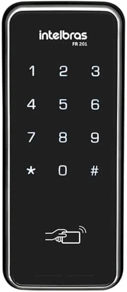 Fechadura Digital de Sobrepor Touch Screen FR 201 Intelbras