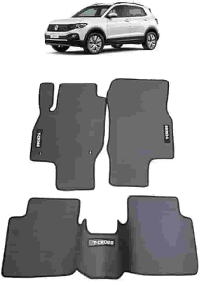 Tapete De Borracha Para T Cross - Kit Completo