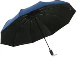 Guarda Sol Professional 12 Hastes Sombrinha Praia com Proteção Total Solar Resistente ao Vento para Uso na Praia e Piscina