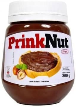 Creme de Avelã com Cacau PrinkNut 350Grs - Delicioso e Cremoso, Chocolate Perfeito para Pães, Bolos e Sobremesas. Sem Glúten, Com Avelãs Selecionadas e Cacau de Qualidade, Semelhante a Nutella Com Extrema Qualidade
