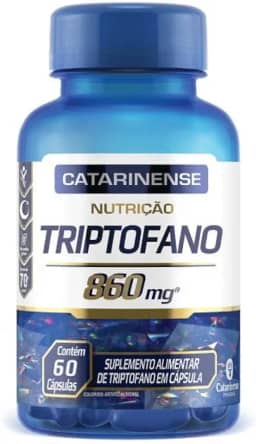 Triptofano Catarinense 860mg com 60 Cápsulas