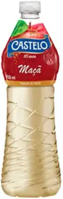 Castelo Alimentos Vinagre de Fruta Maçã 750ml, Pequeno