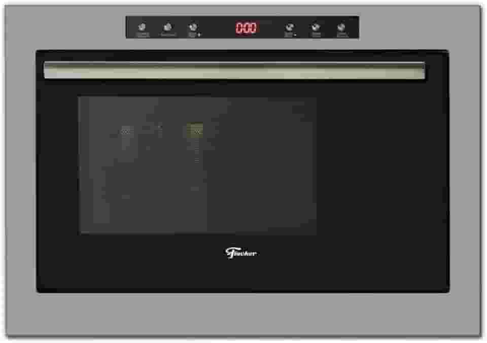 FISCHER FORNO MICRO-ONDAS EMBUTIR INFINITY 25L COM DOURADOR INOX 127V - 25378-55520