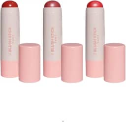 Blush Stick Multiuso 3 em 1, 7g, Cremoso, Alta Pigmentação, Maquiagem (06, Padrão)
