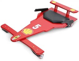 Carrinho de Rolimã F1 Junior Vermelho 5 - Criança de 2 a 8 anos