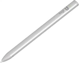 Lápis Digital Logitech Crayon para iPad iOS 12.2 com Tecnologia Apple Pencil, Design Antirrolagem, Precisão de Pixel Sem Atraso, Ponta Inteligente e Conexão USB-C