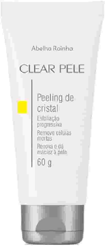 Peeling de Cristal Clear Pele 60g Abelha Rainha