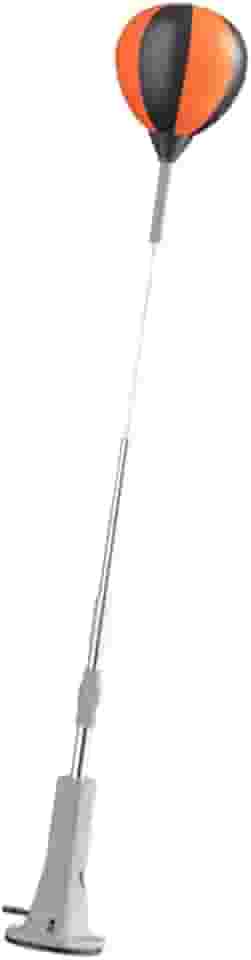 oshhni Saco de pancadas com suporte, saco de boxe, Speedball, coordenação mão-olho, treino, altura ajustável, sacos de velocidade para prática