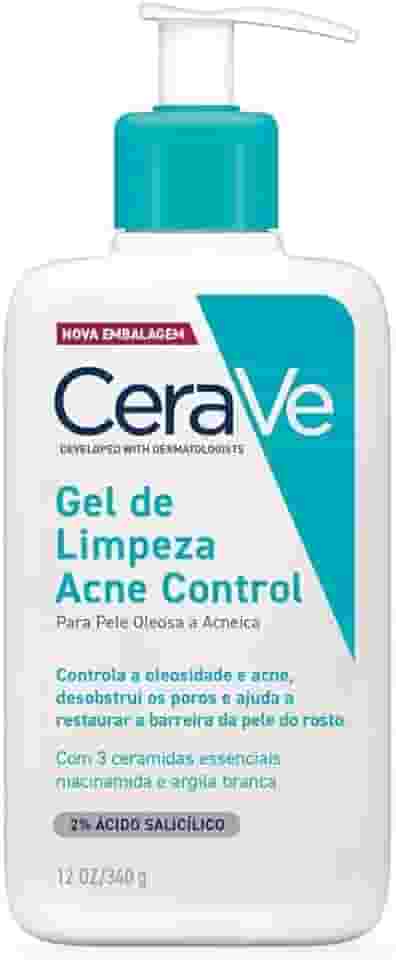 Cerave, Gel de Limpeza Acne Control com Niacinamida e Ácido Salicílico