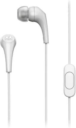 Motorola, Earbuds 2-S, Fone de Ouvido com Microfone, Cinza