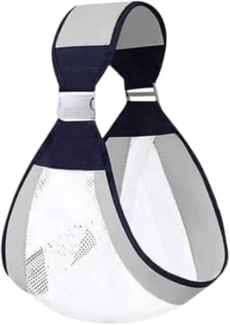 Canguru Sling Carregador de Bebê, Ajustável, Ergonômico, 3 Posições, 0-48 Meses, Suporta até 18kg, Respirável