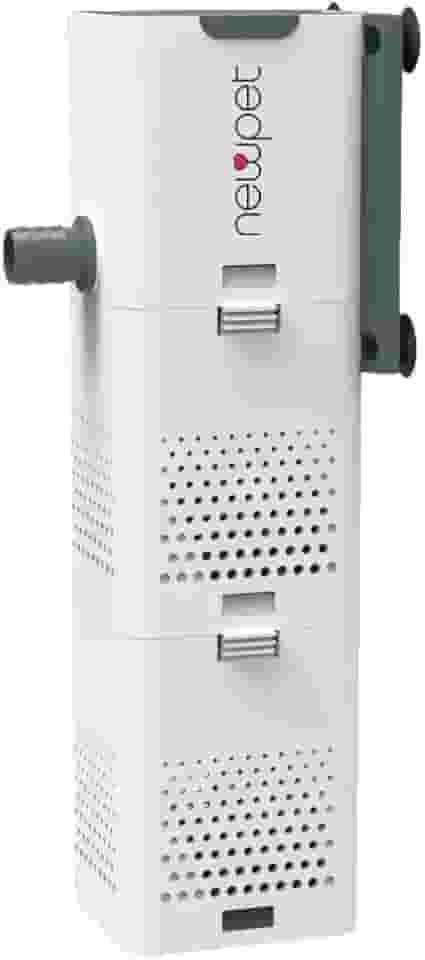 Filtro para Aquário U-V 500L/H Filtro para Aquário com Luz U-V de 5W Máquina de Limpeza verde Bomba Submersível Potente Filtro Interno para Aquário de Tartarugas de água Salgada (110V)