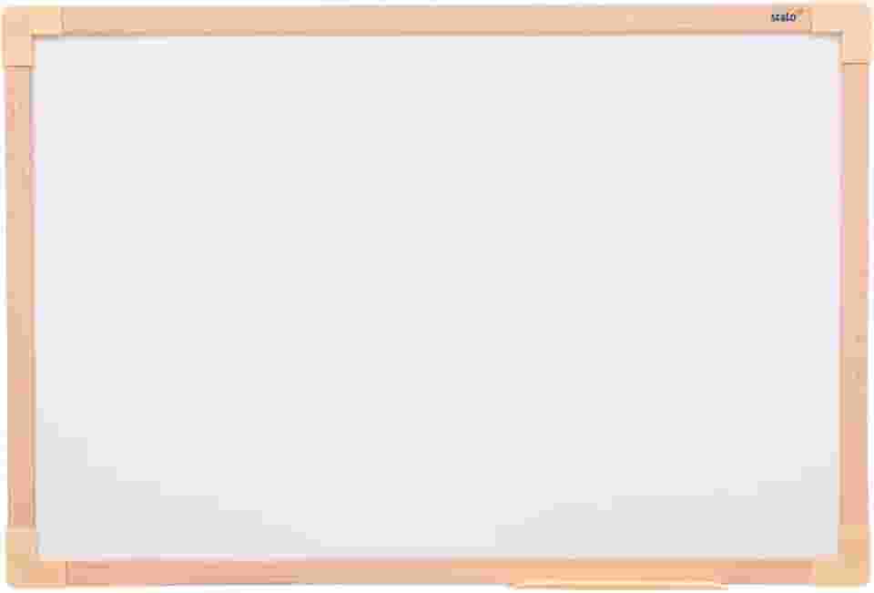 QUADRO BRANCO UV MDF CARVALHO SOFT 040 X 030 CM, Stalo