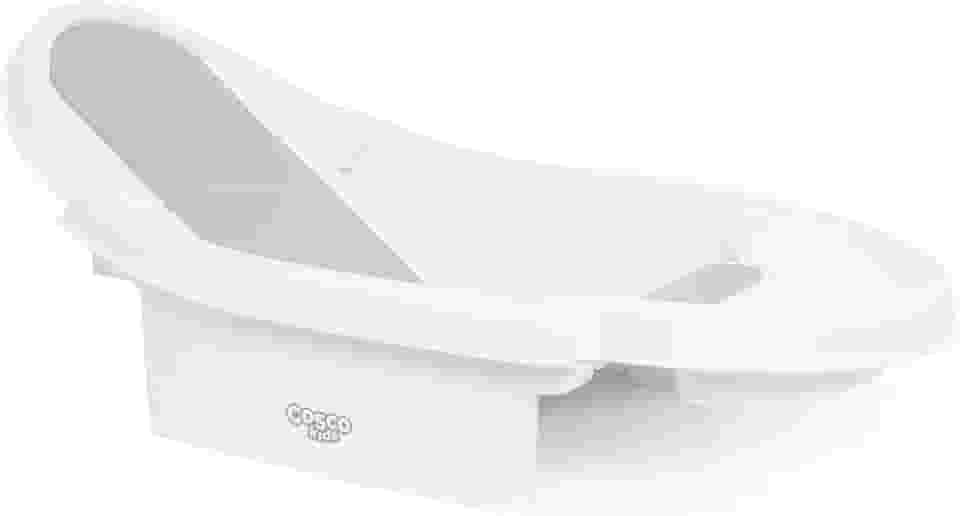 Cosco Kids, Banheira Fold Up, Branca e cinza