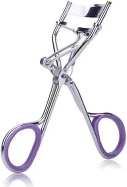 Curvador de Cílios Profissional - Design Ergonômico Metal Resistente com Borracha Extra
