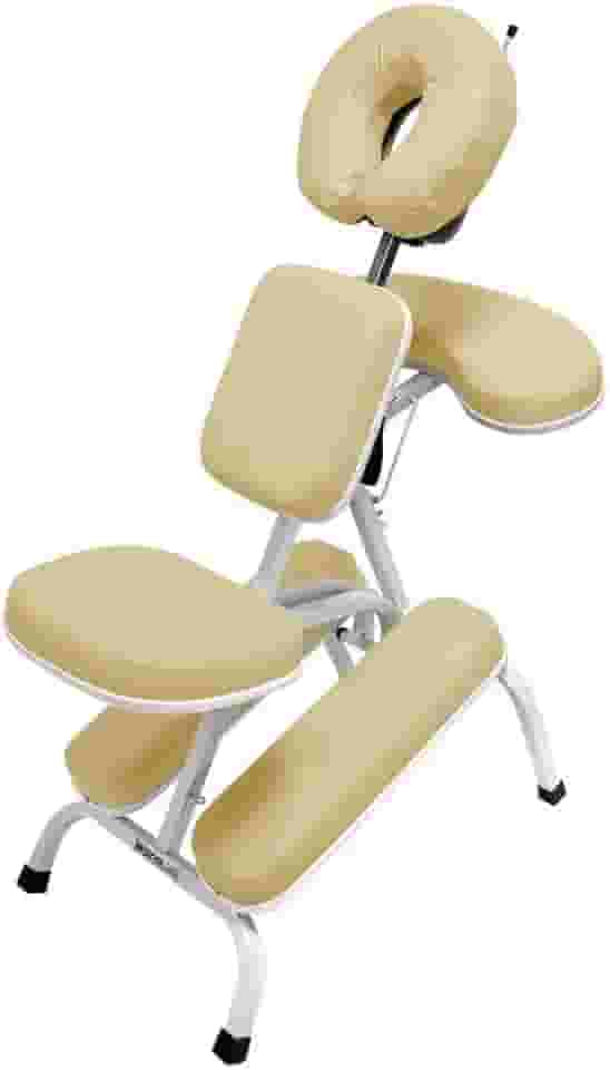 Kit Cadeira Quick Shiatsu Massage Legno Dobrável Shiatsu Bolsa Transporte (Bege)