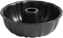 Forma Assadeira Redonda com Furo Central 24cm Antiaderente para Bolo e Pudim Alta Resistência e Fácil de Limpar