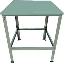 LAURINDOS, Mesa Industrial Inox 70x57x80 Suporte Multiuso Reforçada