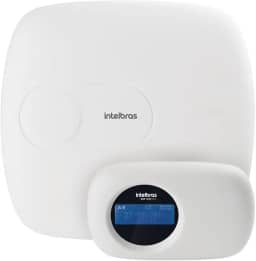 Central de alarme monitorada Intelbras Amt 2018 EG com 18 zonas (8 + 8 + 2 com fio + 24 sem fio)