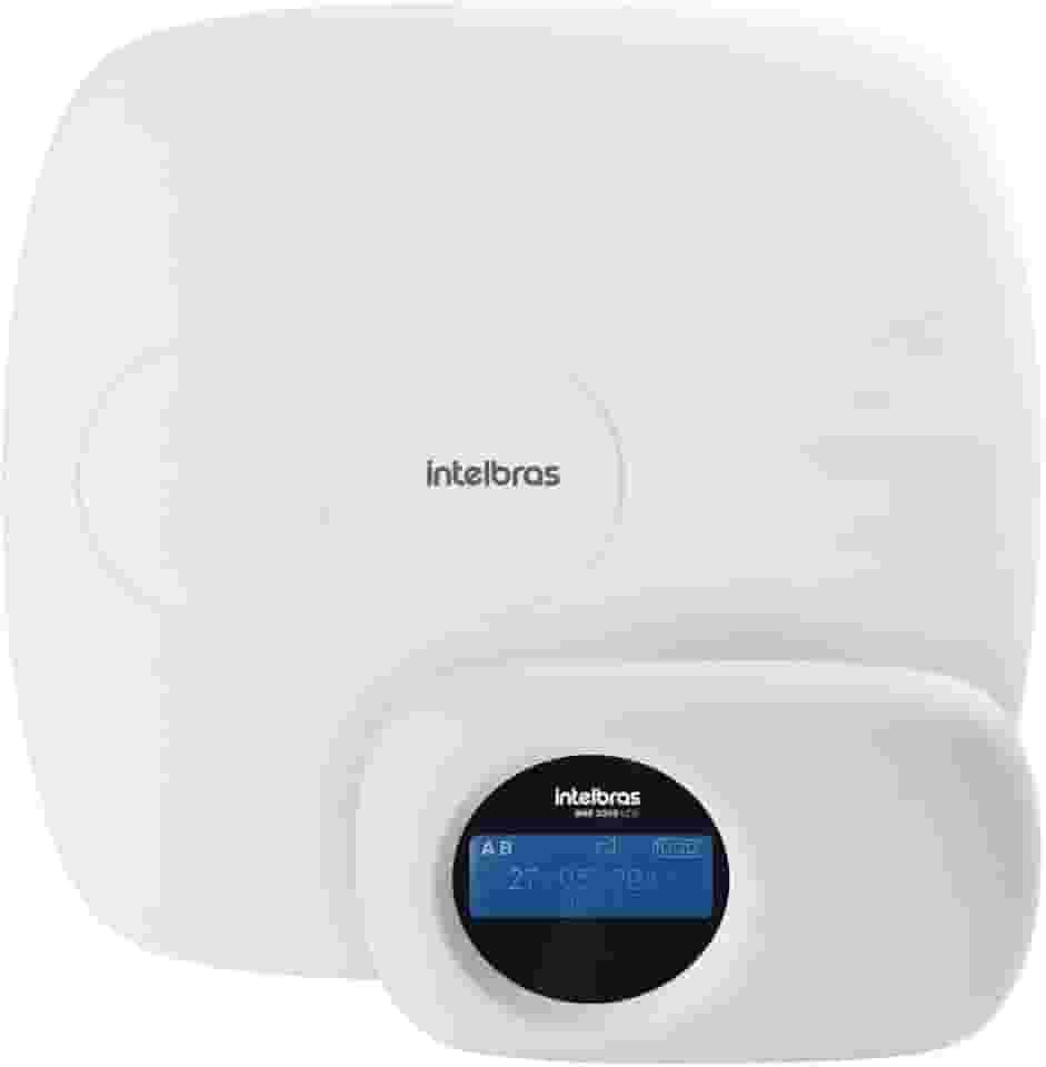 Central de alarme monitorada Intelbras Amt 2018 EG com 18 zonas (8 + 8 + 2 com fio + 24 sem fio)