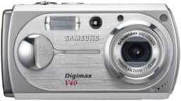 Samsung Câmera digital Digimax V40 4MP com zoom óptico de 3x