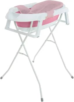 Safety 1st, Banheira Smile com Suporte, Pink